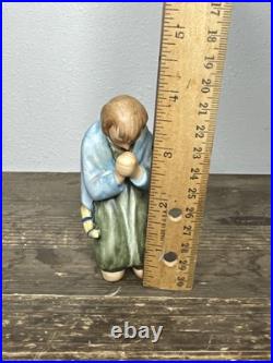Vintage GOEBEL Hummel NATIVITY Kneeling SHEPHERD Figurine Germany HX323
