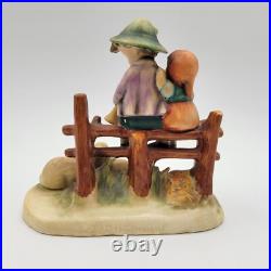 Vintage GOEBEL M. I. HUMMEL'Eventide' Crown Mark TMK 1 US Zone Germany