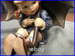 Vintage Germany Hummel Goebel Umbrella Girl figurine # 152/ 0B