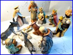 Vintage Goebel Hummel 13 Pc Nativity Set 214 Series 1951 W Germany Vintage Goebel Hummel 13 Pc Nativity Set 214 Series 1951 W Germany