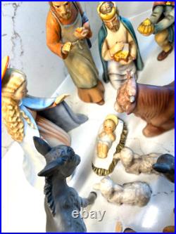 Vintage Goebel Hummel 13 Pc Nativity Set 214 Series 1951 W Germany Vintage Goebel Hummel 13 Pc Nativity Set 214 Series 1951 W Germany