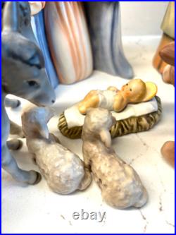 Vintage Goebel Hummel 13 Pc Nativity Set 214 Series 1951 W Germany Vintage Goebel Hummel 13 Pc Nativity Set 214 Series 1951 W Germany