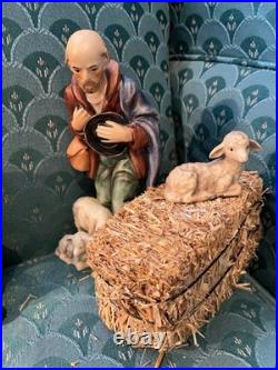 Vintage Goebel Hummel 13-Pc Nativity Set #214 TMK-2 Full Bee W. Germany (Read)