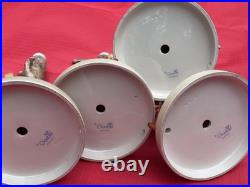 Vintage Goebel Hummel 44A 44B Out of Danger Lamp Bases Boy Girl Lot of 4 Vintage Goebel Hummel 44A 44B Out of Danger Lamp Bases Boy Girl Lot of 4