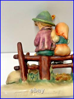 Vintage Goebel Hummel #99 And #38 Eventide Figurine Tmk 5
