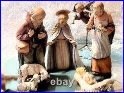 Vintage Goebel Hummel 9 Pc Nativity Set 214 Series 1951 W Germany