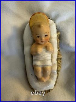 Vintage Goebel Hummel 9 Pc Nativity Set 214 Series 1951 W Germany