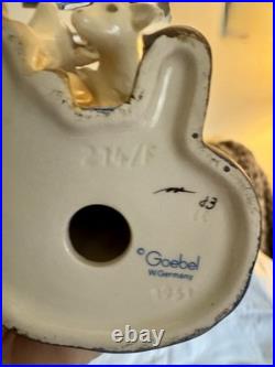 Vintage Goebel Hummel 9 Pc Nativity Set 214 Series 1951 W Germany