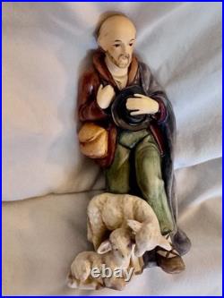 Vintage Goebel Hummel 9 Pc Nativity Set 214 Series 1951 W Germany