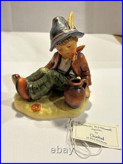 Vintage Goebel Hummel Club Figurine #409 COFFEE BREAK Special Edition 8 Signed
