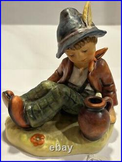 Vintage Goebel Hummel Club Figurine #409 COFFEE BREAK Special Edition 8 Signed