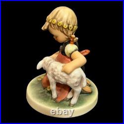 Vintage Goebel Hummel Favorite Pet Figurine Girl with Lamb Retirement Exclusive