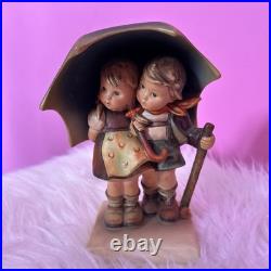 Vintage Goebel Hummel Figurine #71 Stormy Weather West Germany 6