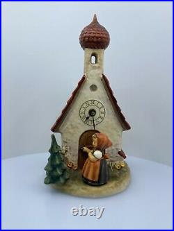 Vintage Goebel Hummel Figurine Clock Chapel Time -The Love Lives on TMK -6