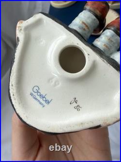 Vintage Goebel Hummel Figurine Collection W. Germany 6 Figurines + 2 Plates