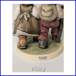 Vintage Goebel Hummel Figurine Going Home #383 TMK-6 with Original Box