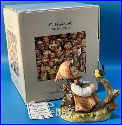 Vintage Goebel Hummel Figurine IN TUNE #724 Hum 414 TMK-6 Original Box (CIB)
