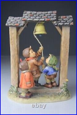 Vintage Goebel Hummel Figurine LETS TELL THE WORLD # 487 W Germany 10 1/2 tall