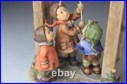 Vintage Goebel Hummel Figurine LETS TELL THE WORLD # 487 W Germany 10 1/2 tall
