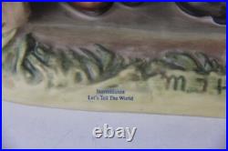 Vintage Goebel Hummel Figurine LETS TELL THE WORLD # 487 W Germany 10 1/2 tall