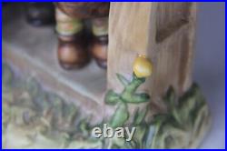 Vintage Goebel Hummel Figurine LETS TELL THE WORLD # 487 W Germany 10 1/2 tall