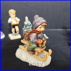 Vintage Goebel Hummel Figurine LOT Rare Marking Crown And Bee