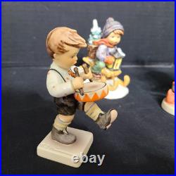 Vintage Goebel Hummel Figurine LOT Rare Marking Crown And Bee