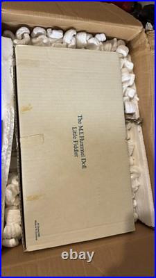 Vintage Goebel Hummel Figurine Little Fiddler With Box 6.25 Tall Mint
