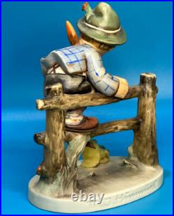 Vintage Goebel Hummel Figurine RETREAT TO SAFETY Hum 201 TMK-2 Germany CIB RARE Vintage Goebel Hummel Figurine RETREAT TO SAFETY Hum 201 TMK-2 Germany CIB RARE