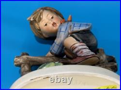 Vintage Goebel Hummel Figurine RETREAT TO SAFETY Hum 201 TMK-2 Germany CIB RARE