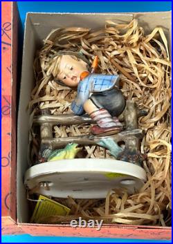 Vintage Goebel Hummel Figurine RETREAT TO SAFETY Hum 201 TMK-2 Germany CIB RARE