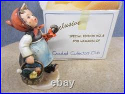 Vintage Goebel Hummel Figurine Visiting an Invalid 470 Club Exclusive 1984