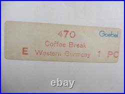 Vintage Goebel Hummel Figurine Visiting an Invalid 470 Club Exclusive 1984