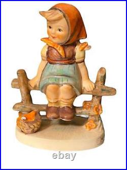 Vintage Goebel Hummel Figurines # 112 3/0 Just Resting- TMK 4