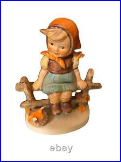Vintage Goebel Hummel Figurines # 112 3/0 Just Resting- TMK 4