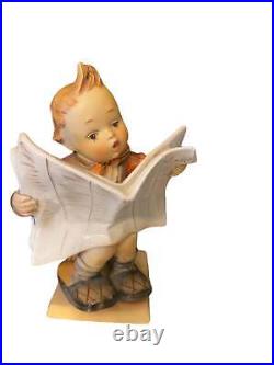 Vintage Goebel Hummel Figurines # 184, Latest News (Porcelain) Rare TMK 1