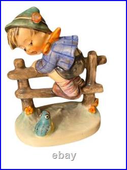 Vintage Goebel Hummel Figurines # 201 2/0 Retreat To Safety TMK 5