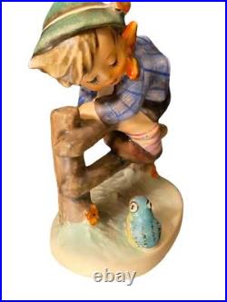 Vintage Goebel Hummel Figurines # 201 2/0 Retreat To Safety TMK 5