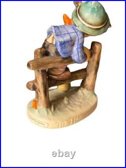 Vintage Goebel Hummel Figurines # 201 2/0 Retreat To Safety TMK 5