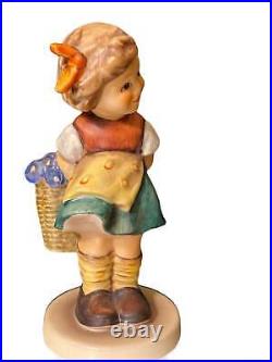 Vintage Goebel Hummel Figurines # 377 Bashful- TMK 5