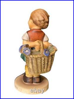Vintage Goebel Hummel Figurines # 377 Bashful- TMK 5