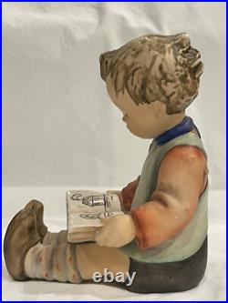 Vintage Goebel Hummel Figurines Bookends #14A AND #14B Bookworms 5.75 Tall