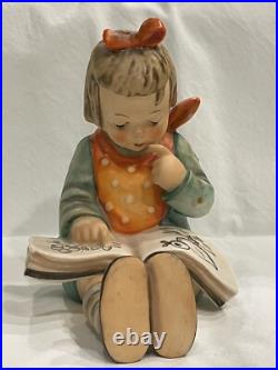 Vintage Goebel Hummel Figurines Bookends #14A AND #14B Bookworms 5.75 Tall
