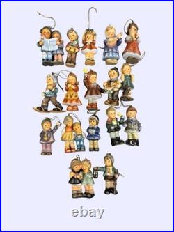 Vintage Goebel Hummel Figurines From Germany Lot Of 17 2001 Ornaments Berta