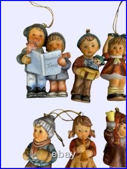 Vintage Goebel Hummel Figurines From Germany Lot Of 17 2001 Ornaments Berta