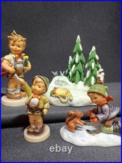 Vintage Goebel Hummel Figurines Set of 4 Vintage, W. Germany