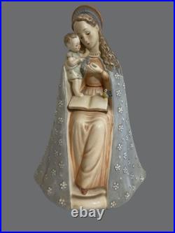 Vintage Goebel Hummel Flower Madonna 10/I TMK-2 Full Bee Open Halo Germany HTF