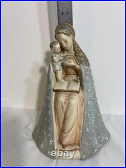 Vintage Goebel Hummel Flower Madonna 10/I TMK-2 Full Bee Open Halo Germany HTF