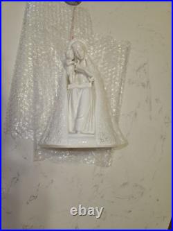 Vintage Goebel Hummel Flower Madonna Figurine TMK-2 Full Bee White Porcelain