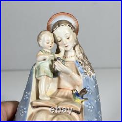 Vintage Goebel Hummel Flower Madonna HUM 10 TMK 2 Full Bee 8.25 Porcelain Figur